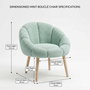 Atelier Del Sofa Papatya - Wing Chair Verde